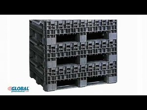 Globalindustrial.com Plastic Folding Bulk Containers