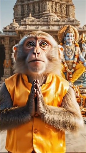 Jai Shree Ram 🙏 Even a Monkey Knows Unity | Must Watch ❤️