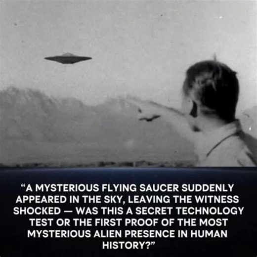 space leader | 🛸✨ Suddenly, a strange flying saucer appeared in the sky… no sound, no warning. Only silence and bewilderment. 👀 When the witness looked... | Instagram