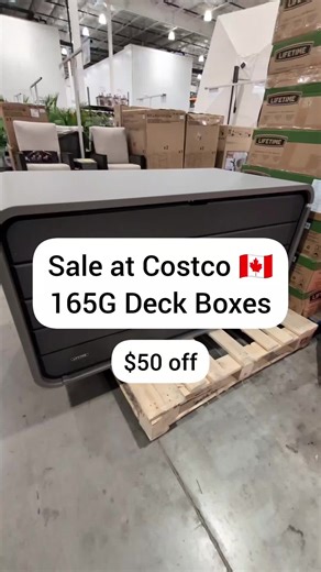 165G Deck Boxes Sale at Costco – Save $50 Now!