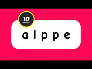 Can You PASS This 2nd Grade Word SCRAMBLE?