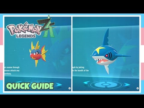 How To Evolve Carvanha Into Sharpedo In Pokemon Legends ZA | Quick Guide