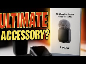 Insta360 GPS Preview Remote with Built In Mic Unboxing and First Look