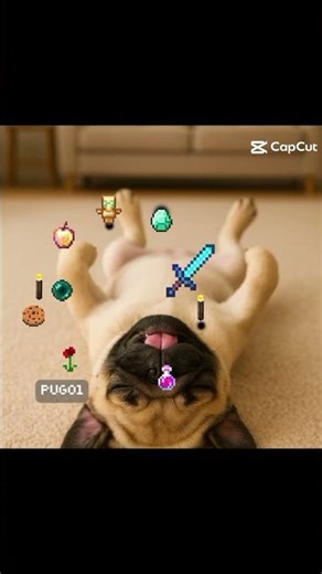 puppy #minecraft #shorts #puppy #cutepuppy #pug #trend #shortsviral