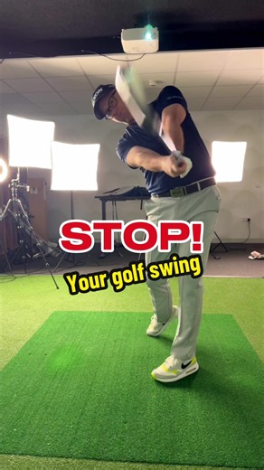 Stop your golf swing to improve your golf swing and nail those strikes. #golfswing #golfers