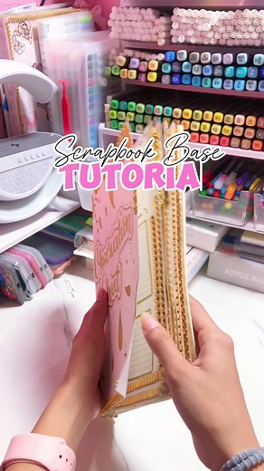 Scrapbook Base Tutorial - DIY Scrapbook Ideas