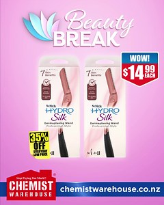 10K views · 19 reactions | Want to improve the look and feel of your facial skin? Try the Schick Hydro Silk Dermaplaning Wand from Chemist Warehouse. Sale starts 26th January and ends 22nd February 2023. | Chemist Warehouse New Zealand | Facebook