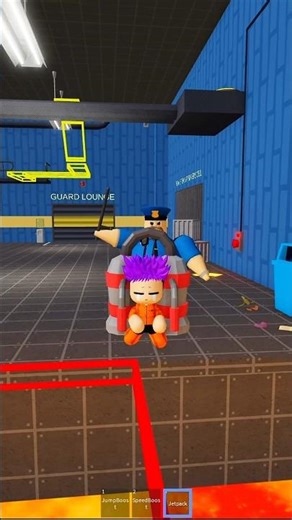 Thanos escape BARRY 2 PLAYER ESCAPE 😂#roblox #shorts