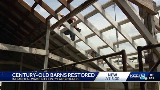 Preserving history: Warren County Fair restores two century-old barns
