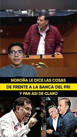 Noroña Le Dice Sus Verdades al PRIAN #AMLO #4Transformacion #Sheinbaum #PRIAN | Por México