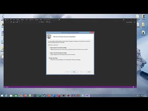 visual studio 2019 reset