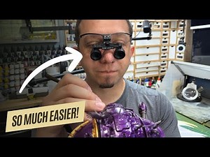 Magnifying Glasses Are Perfect For Working With Small Details