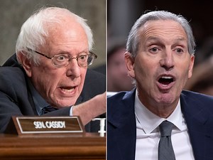 Starbucks CEO Howard Schultz spars with Bernie Sanders over anti-union campaign
