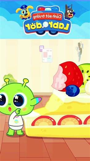 Bé ngoài hành tinh làm bắp ngô #tiktok #canhsattruonglabrador #fyp #labrador