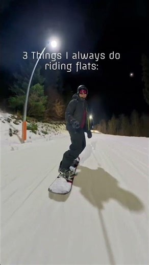 How to ride flat runs with control and ease