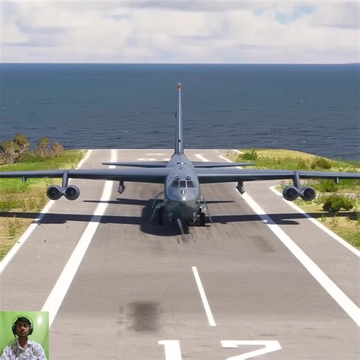 This Boeing B-52 Stratofortress Takeoff from Short Runway is Crazy | RAI official