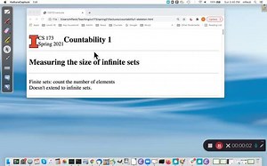 CS 173 (Spring 2021)  Countability 1