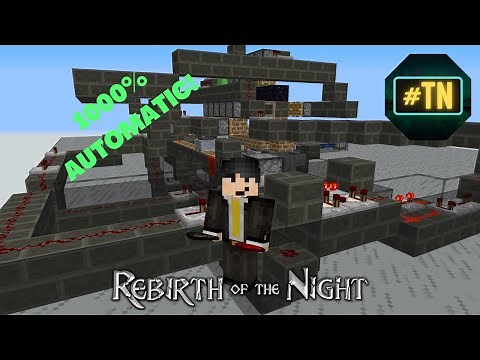 Minecraft Automatic Super Smelter Refractory! (Rebirth of the Night)