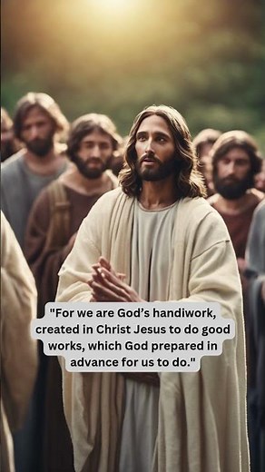 Bible Verses "For we are God’s handiwork, created in Christ Jesus to do good works, which God prepar