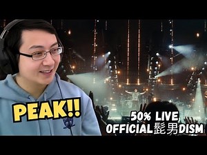 First Time Reaction To Official髭男dism - 50% [Official Live Video]