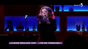 🎷 C’est l’heure du #live ! La jeune trompettiste virtuose Lucienne Renaudin Vary revisite les standards du jazz, ce soir elle rend hommage à Charles Aznavour sur la scène de #CàVous et reprend « For me, formidable ! » 🎶 | C à vous