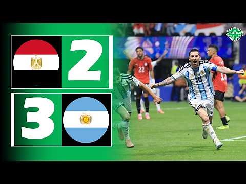 🔴 ARGENTINA REMONTÓ ÉPICAMENTE: PERDÍA 2-0 vs EGIPTO Y LO TERMINÓ GANANDO 3-2 CON UN GOLAZO DE MESSI