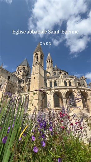 Lux Church Heritage on Instagram: "The construction of Saint-Étienne in Caen, also known as the Abbaye-aux-Hommes, began in 1066. This beautiful Romanesque abbey was founded by William the Conqueror, who was also laid to rest here (disclaimer: only one bone is what is left of his body). Originally intended as a monastery for Benedictine monks, the building reflects the power and wealth of the Norman dukes. Over the centuries, the abbey has been carefully maintained and restored, making it one of