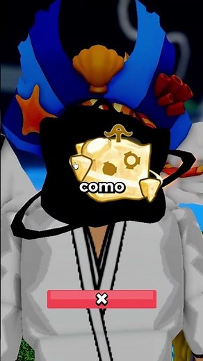Spending Robux on the Blox Fruits Chromatic Gacha