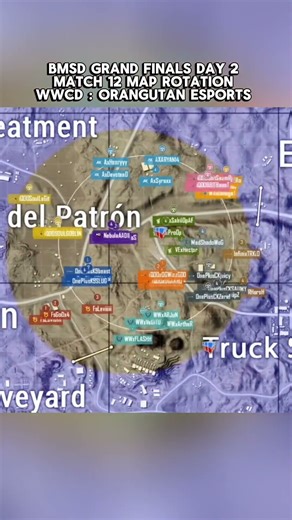 BMSD GRAND FINALS DAY 2 MATCH 12 | Final Map Rotation Showdown | BGMI Esports Highlights