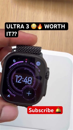 Apple Watch Ultra 3 🔥 15s First Look | This Thing is CRAZY! | iTechwithNeo #fyp #youtubeshorts