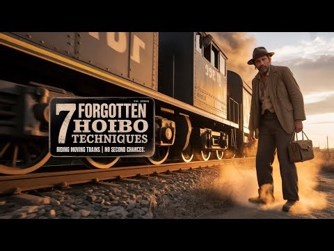 7 Forgotten Hobo Techniques for Jumping Moving Trains | The Lost Art of Riding Steel