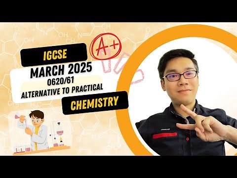 0620/61/M/J/25 IGCSE Chemistry / May 2025 (MJ 25) / Paper 61