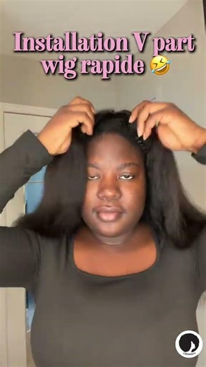 Installation perruques V ( V part wig install) #vpartwig