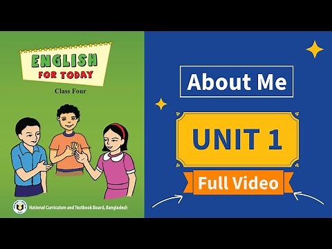 Class 4 English Unit 1 Full Video | About Me