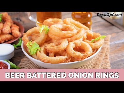 Beer Battered Onion Rings