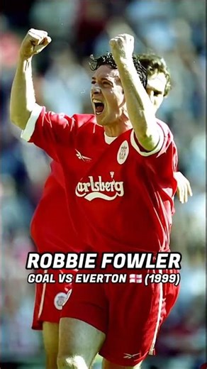ROBBIE FOWLER 🇬🇧 – GOAL VS EVERTON (1999)