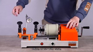 Automatic Keys Cutting Machine Duplicator 120 W Power Core Drill with Copper Core Motor | Horizontal Copy Machine for Cutting Metal Objects