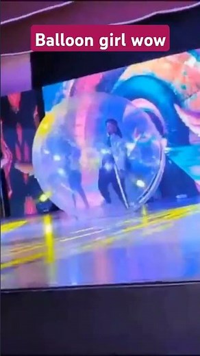 balloon girl dance what a talent