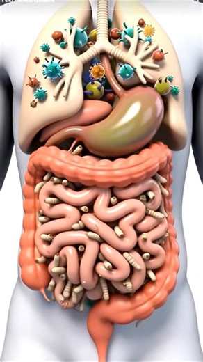 210K views · 842 reactions | Inside the Human Body in 3D 溺 See lungs with germs, stomach digestion, and intestinal worms — all in ultra-realistic 3D. Classroom-friendly. Save & share! #MedicalAnimation #3DAnatomy #LungsGerms #DigestiveSystem #StudyAid | Maksuda Akter | Facebook
