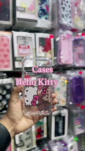 Cases hello kitty para todos los codigos de iphone✨ #fyp #cases #hellokitty #calidad