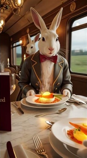 The White Rabbit Train You’ve Never Seen Before 🐰🚂
