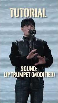 mouth TRUMPET 🤓🎺- mini beatbox tutorial (WING DOPAMINE ANALYSIS)