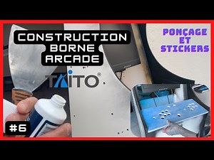 Taito #6 Arcade Cabinet Manufacture with maximum recovery, sanding and sticker installation...
