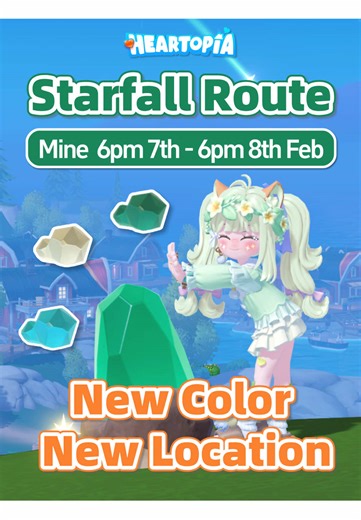 Explore All 9 Starfall Route Locations in Heartopia