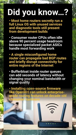 Router internals: hidden functions, bufferbloat, ASIC magic and open firmware