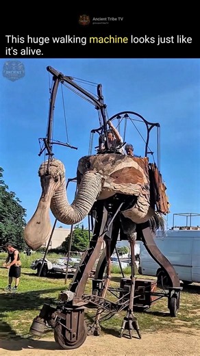 🤖 This Massive Walking Machine Looks Alive! | Incredible Engineering