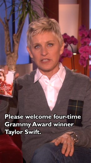 Taylor Swift talks about her #SpeakNow album. #throwback | Ellen DeGeneres
