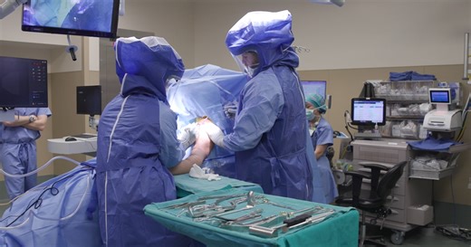 Norton surgeon first in Kentucky to use robotic-assisted shoulder replacement surgery