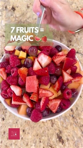 STOP SCROLLING! This 7-Fruit Salad Is PURE SUMMER 😳🍉🍓🔥 (Vegan + Glow Bowl)