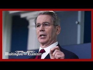 Treasury Secretary Bessent holds press conference on Somali fraud allegations in Minnesota